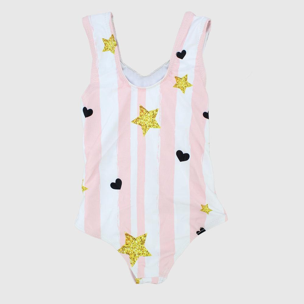 Sparkling Stars Swim Suit - Ourkids - Mini Me