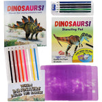 Spice Box Dinosaur Stencils Crafts - Ourkids - Spice Box
