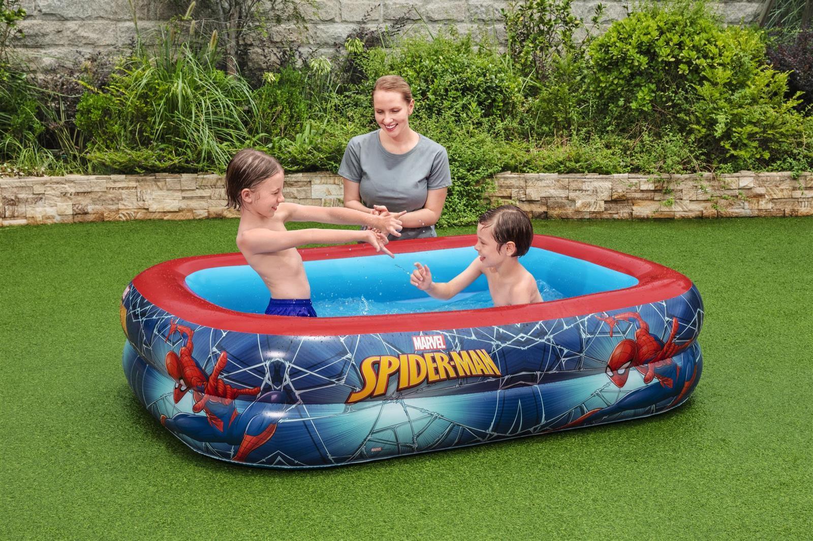 Spider-Manâ„¢ Family Pool 200 x 146 x 48 cm square - Ourkids - Bestway