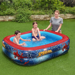 Spider-Manâ„¢ Family Pool 200 x 146 x 48 cm square - Ourkids - Bestway