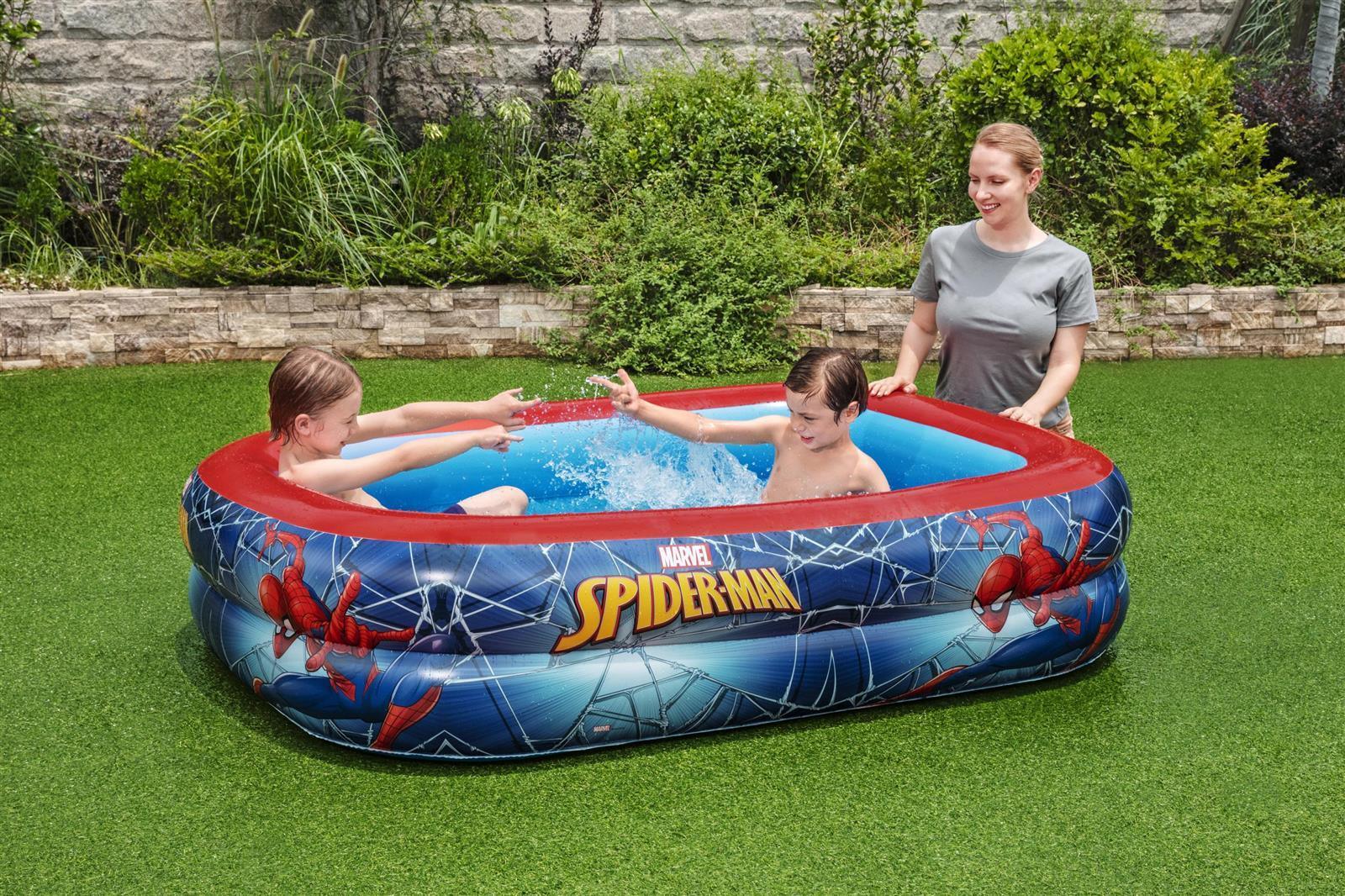 Spider-Manâ„¢ Family Pool 200 x 146 x 48 cm square - Ourkids - Bestway