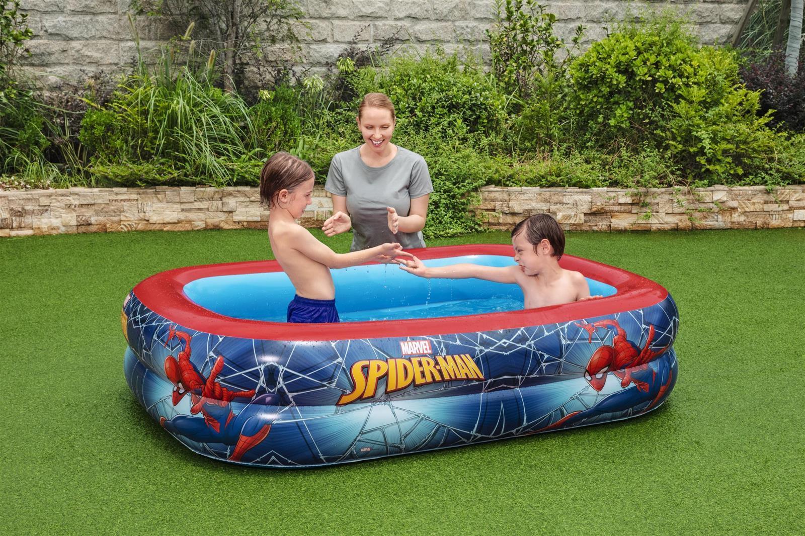 Spider-Manâ„¢ Family Pool 200 x 146 x 48 cm square - Ourkids - Bestway