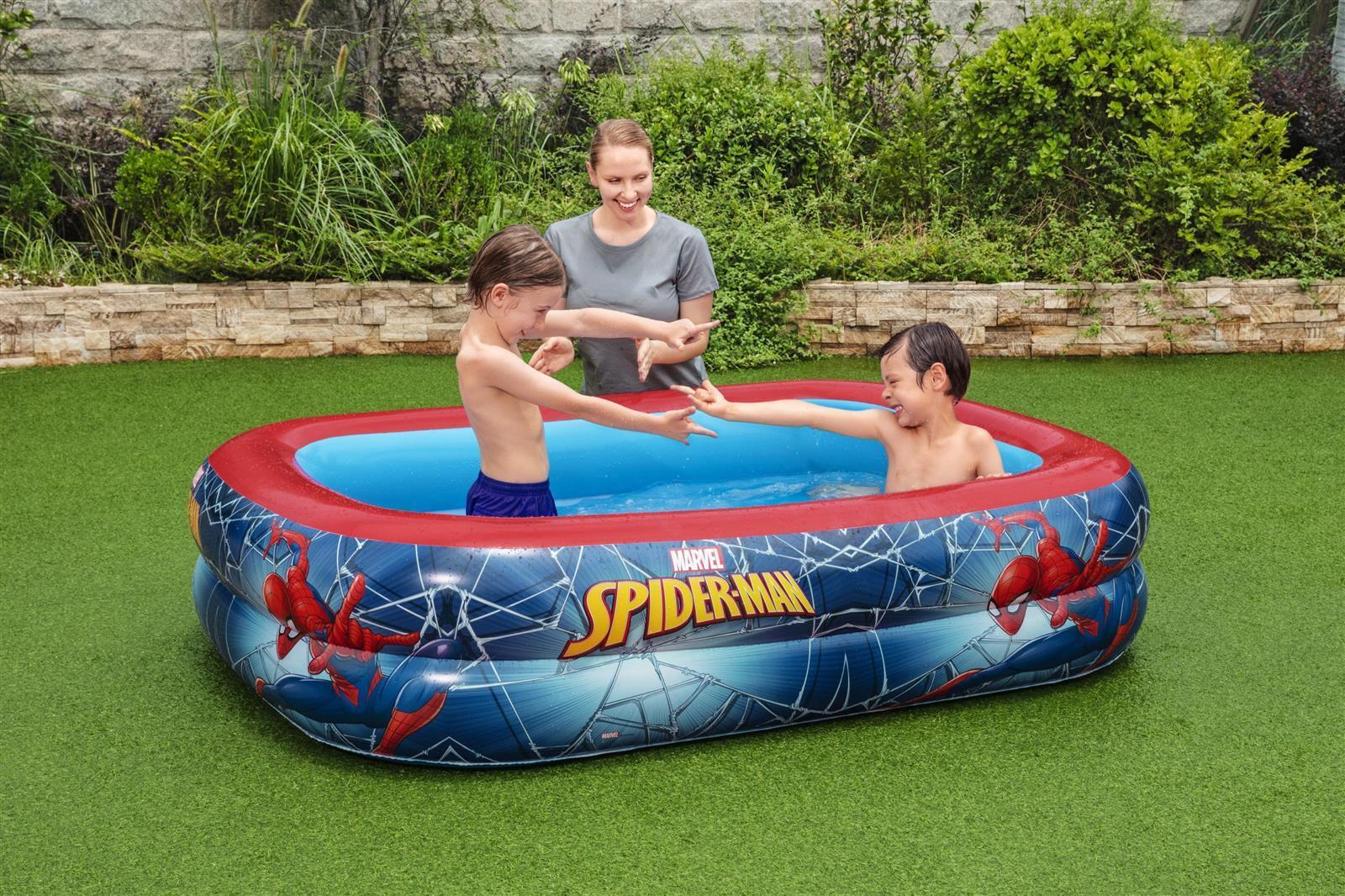 Spider-Manâ„¢ Family Pool 200 x 146 x 48 cm square - Ourkids - Bestway