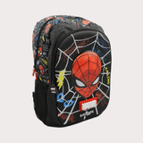 Spiderman Black 17 Inches Backpack - Ourkids - Smiggle