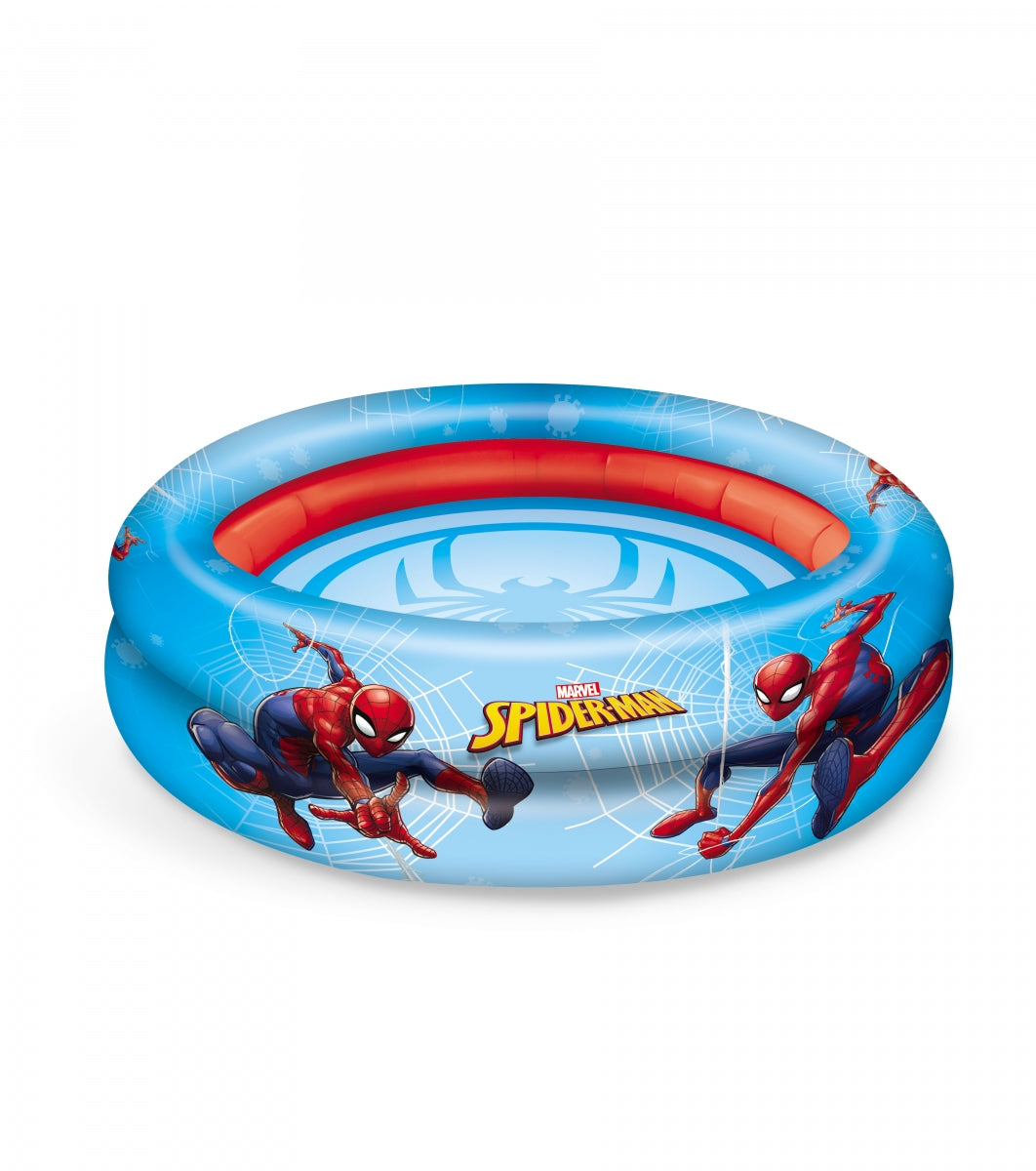 Spiderman Inflatable Pool 2 Rings 100 cm - Ourkids - Mondo