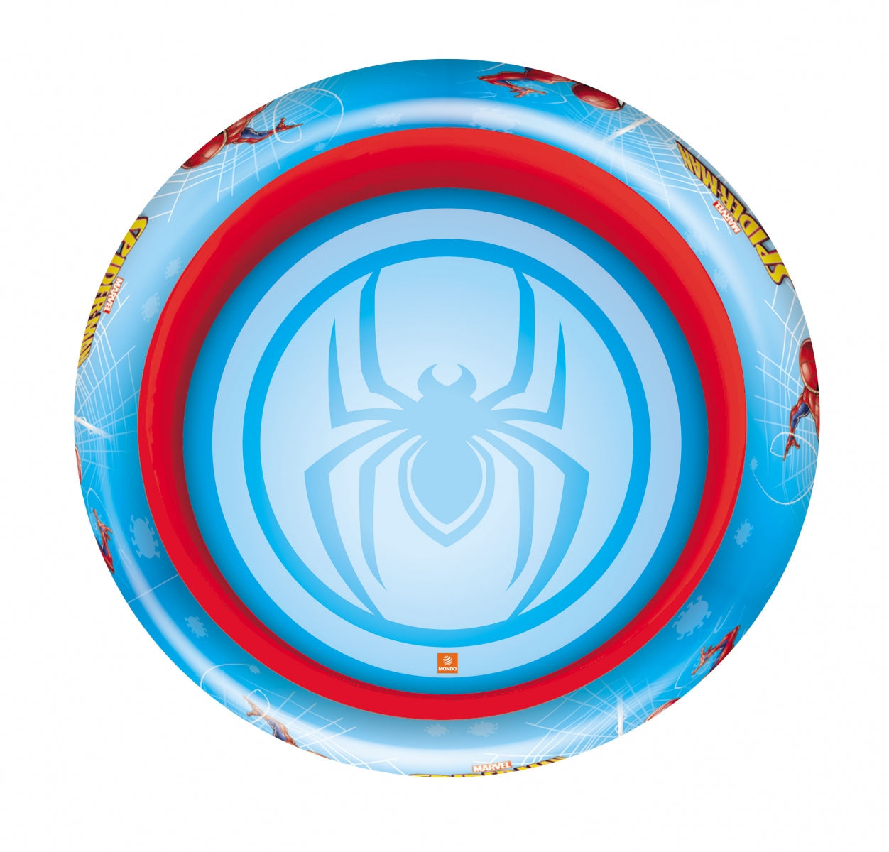 Spiderman Inflatable Pool 2 Rings 100 cm - Ourkids - Mondo