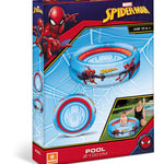 Spiderman Inflatable Pool 2 Rings 100 cm - Ourkids - Mondo