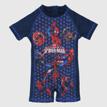 Spiderman Short-Sleeved Overall Swim Suit - Ourkids - I.Wear