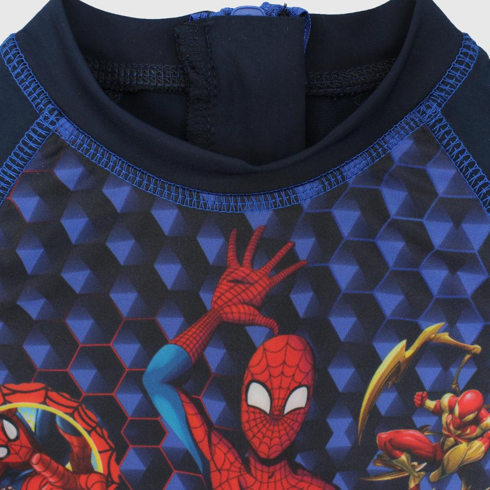 Spiderman Short-Sleeved Overall Swim Suit - Ourkids - I.Wear