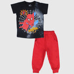 Spiderman Short-Sleeved Pajama - Ourkids - JOKY