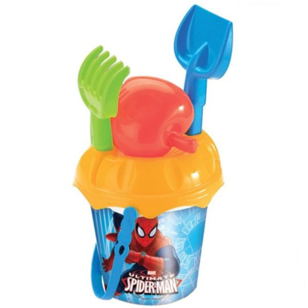 Dede Spiderman Small Beach Toys Bucket Set