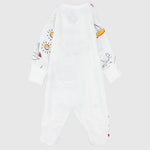 Splashing Whale Long-Sleeved Baby Footie - Ourkids - JOKY