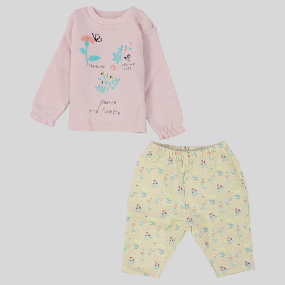 Springy Long-Sleeved Fleeced Pajama - Ourkids - Al Sayad