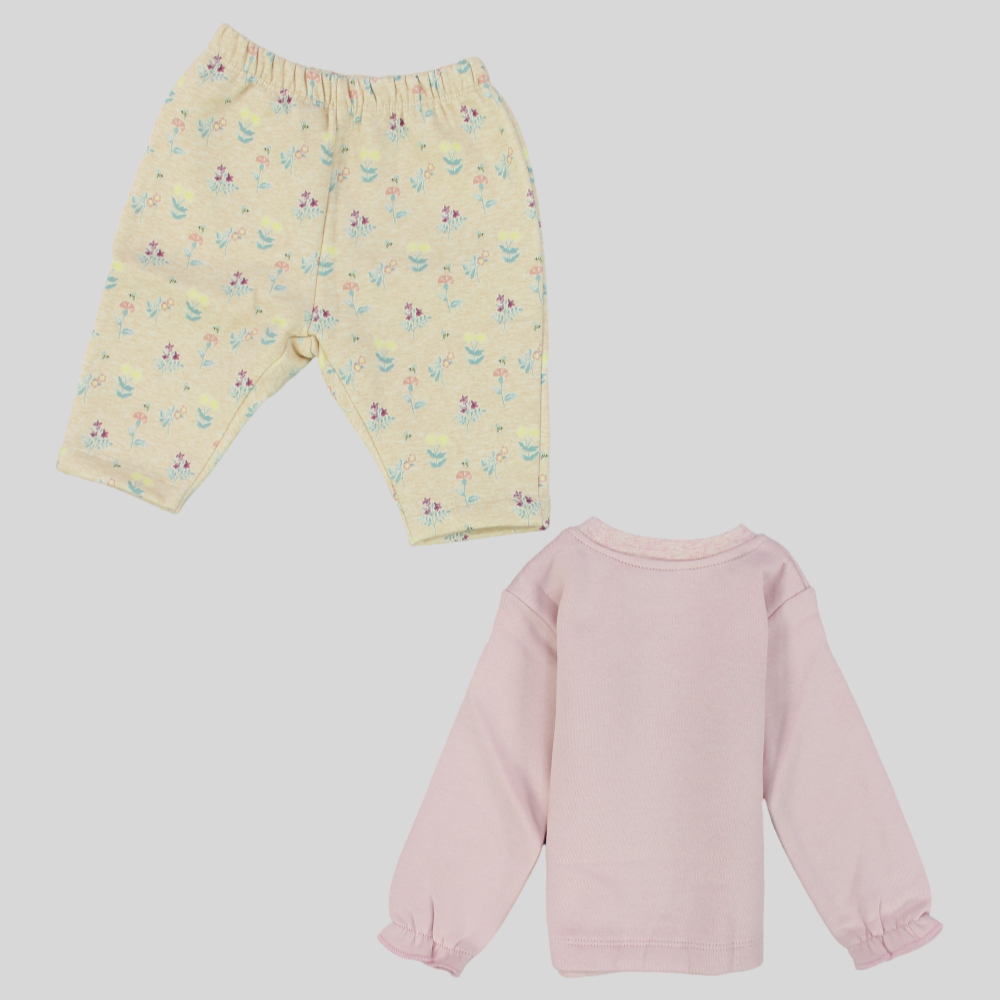 Springy Long-Sleeved Fleeced Pajama - Ourkids - Al Sayad