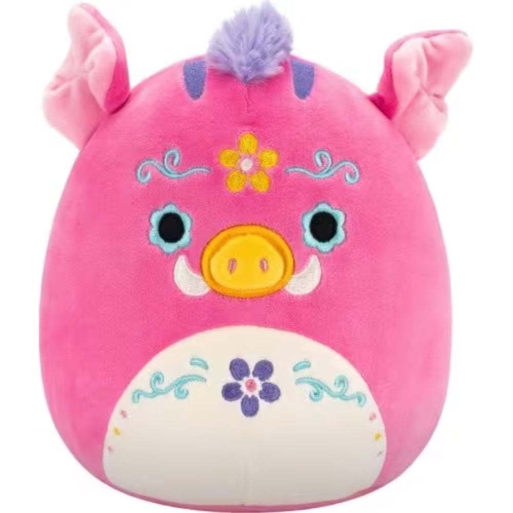 Squishmallows Little Plush 7.5 Inch – Pink Day of the Dead Boar Horacio
