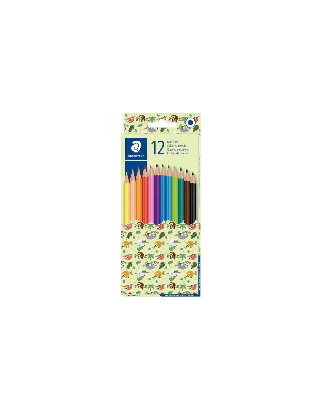 Staedtler Hexagonal Pencils, Pattern Mix, 24pk - Ourkids - Staedtler