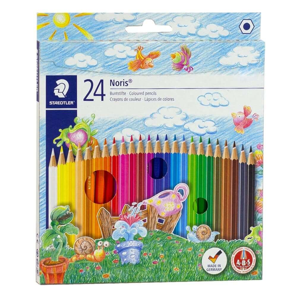 Staedtler Noris Colored Pencils - Set Of 24 - Ourkids - Ourkids