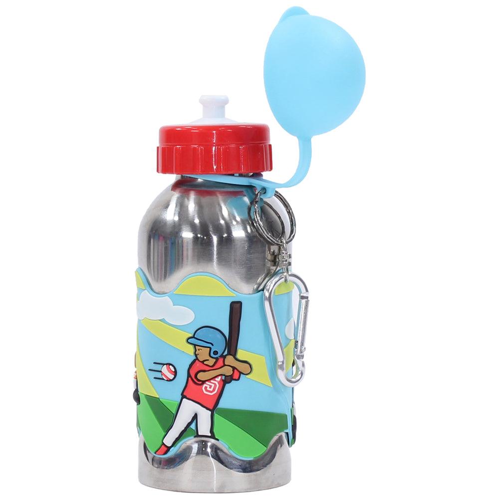 Stainless Steel Water Bottle 380ml (Football) - Ourkids - OKO