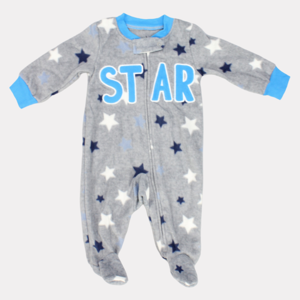 Stars Long-Sleeved Baby Footie - Ourkids - Carter's