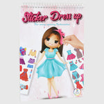 Sticker Dress Up Sketch Books - Ourkids - Spectrum Publishing