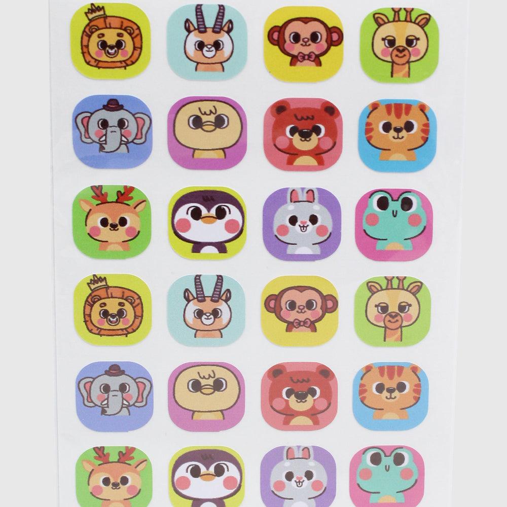 Stickers Pack - 60 Pieces (Animals) - Ourkids - Spectrum Publishing