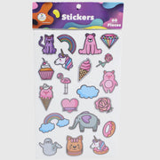 Stickers Pack - 60 Pieces (Unicorn) - Ourkids - Spectrum Publishing