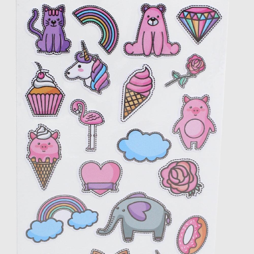 Stickers Pack - 60 Pieces (Unicorn) - Ourkids - Spectrum Publishing