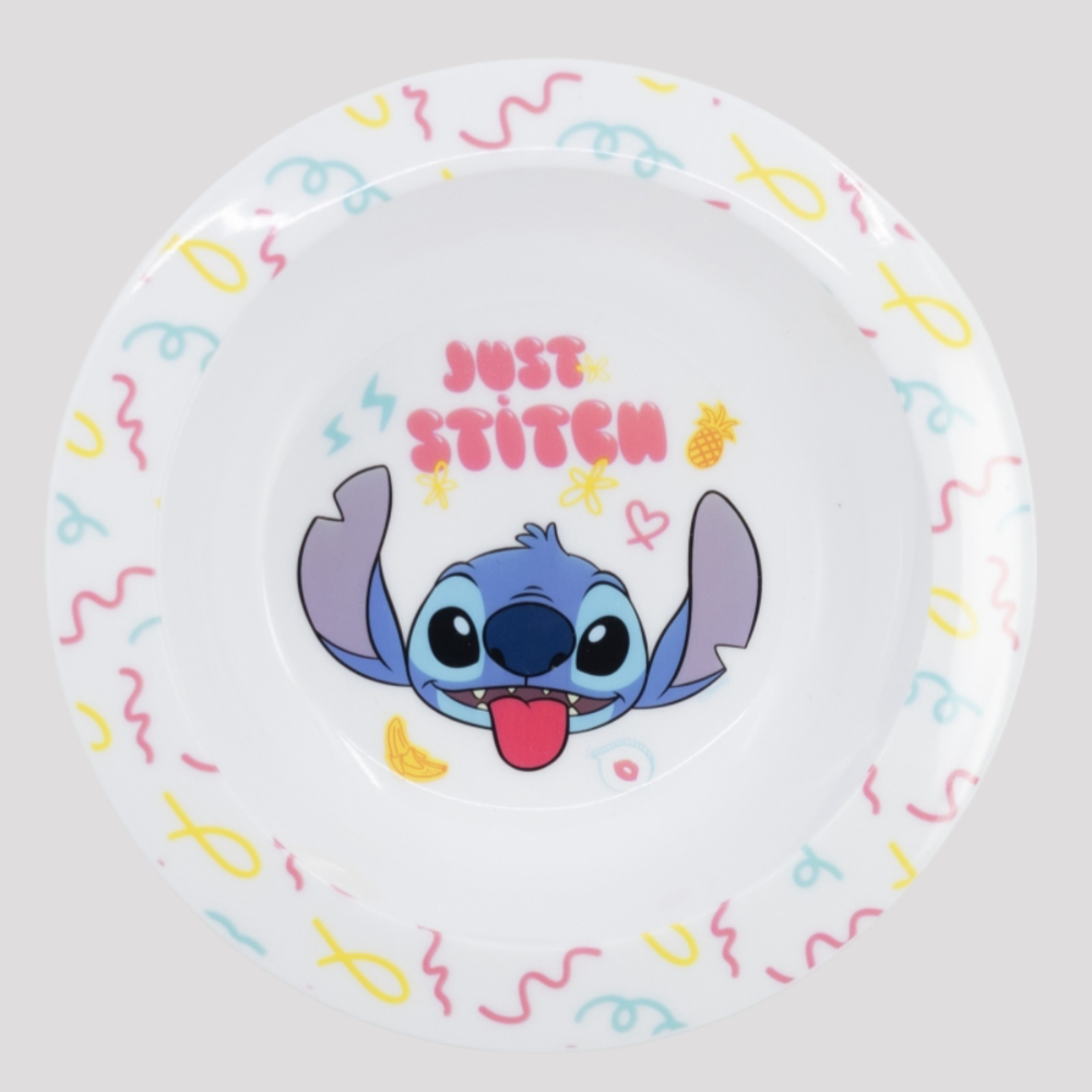 Stitch Microwave Deep Plate - Ourkids - Stor