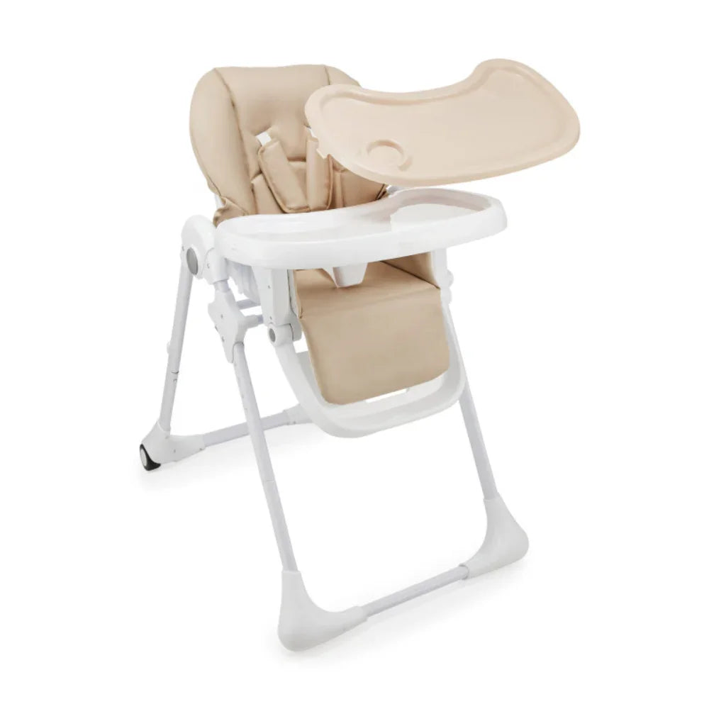 Kinderkraft Tummie 2in1 High Chair & Bouncer - Beige