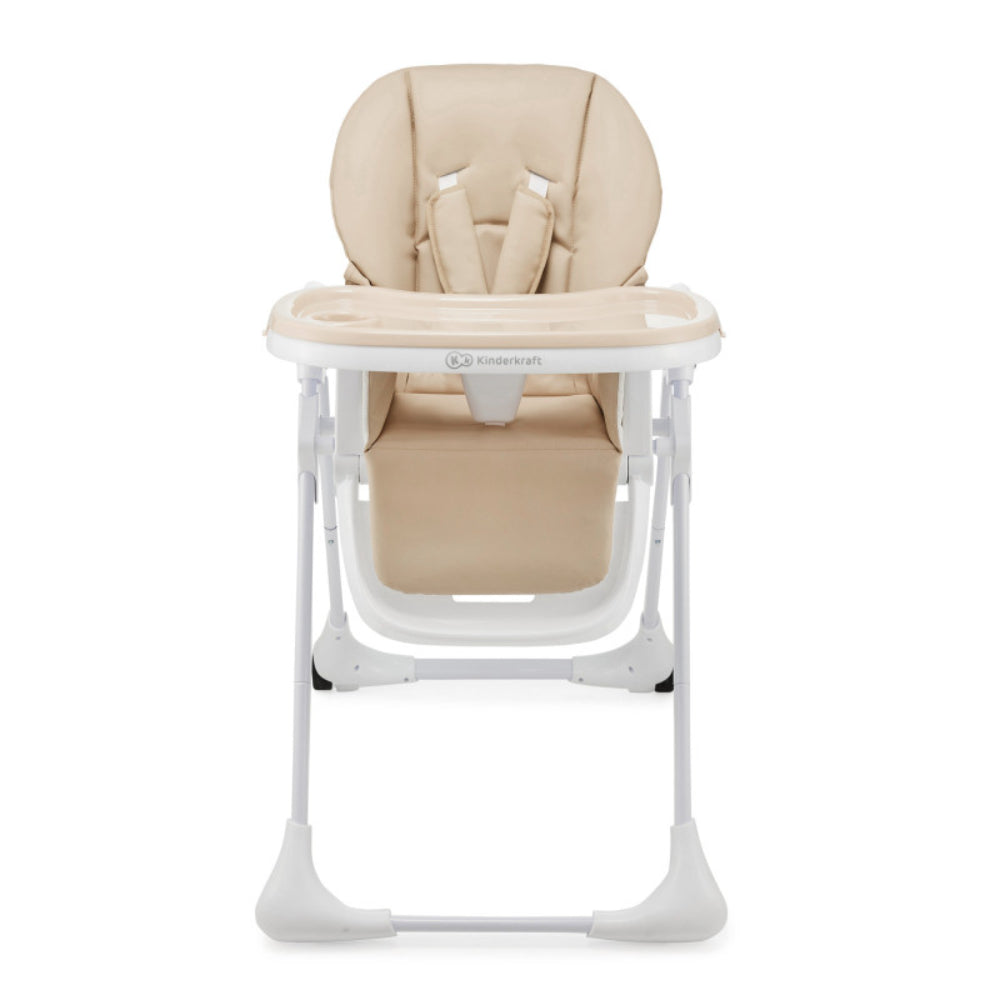 Kinderkraft Tummie 2in1 High Chair & Bouncer - Beige