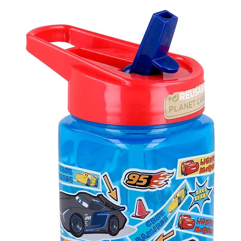 Stor 530ml Square Water Bottle - Cars - Ourkids - Stor