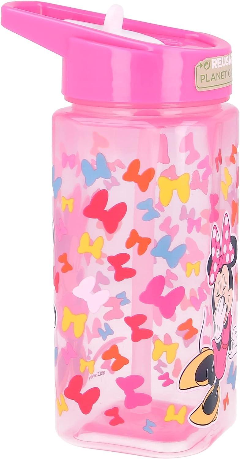 Stor 530ml Square Water Bottle - Minnie Mouse - Ourkids - Stor