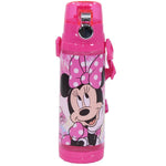 Stor 600ml Square Water Bottle - Minnie Mouse - Ourkids - Stor