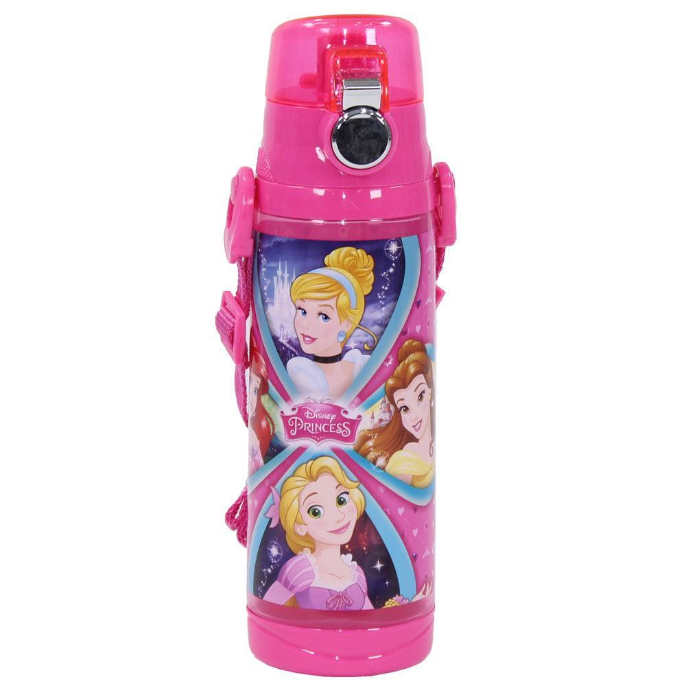 Stor 600ml Square Water Bottle - Princesses - Ourkids - Stor