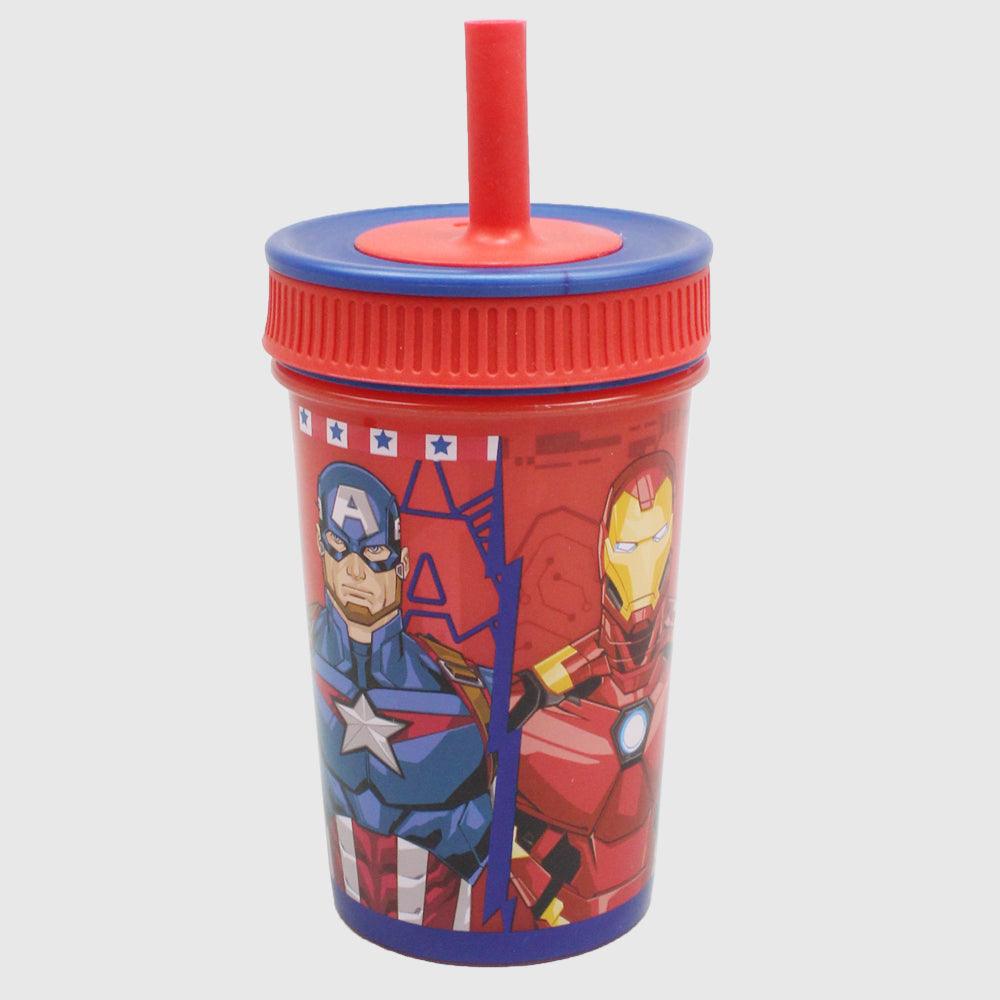 Stor Avengers Leakproof Silicone Straw Tumbler 465 ML - Ourkids - Stor