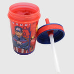 Stor Avengers Leakproof Silicone Straw Tumbler 465 ML - Ourkids - Stor