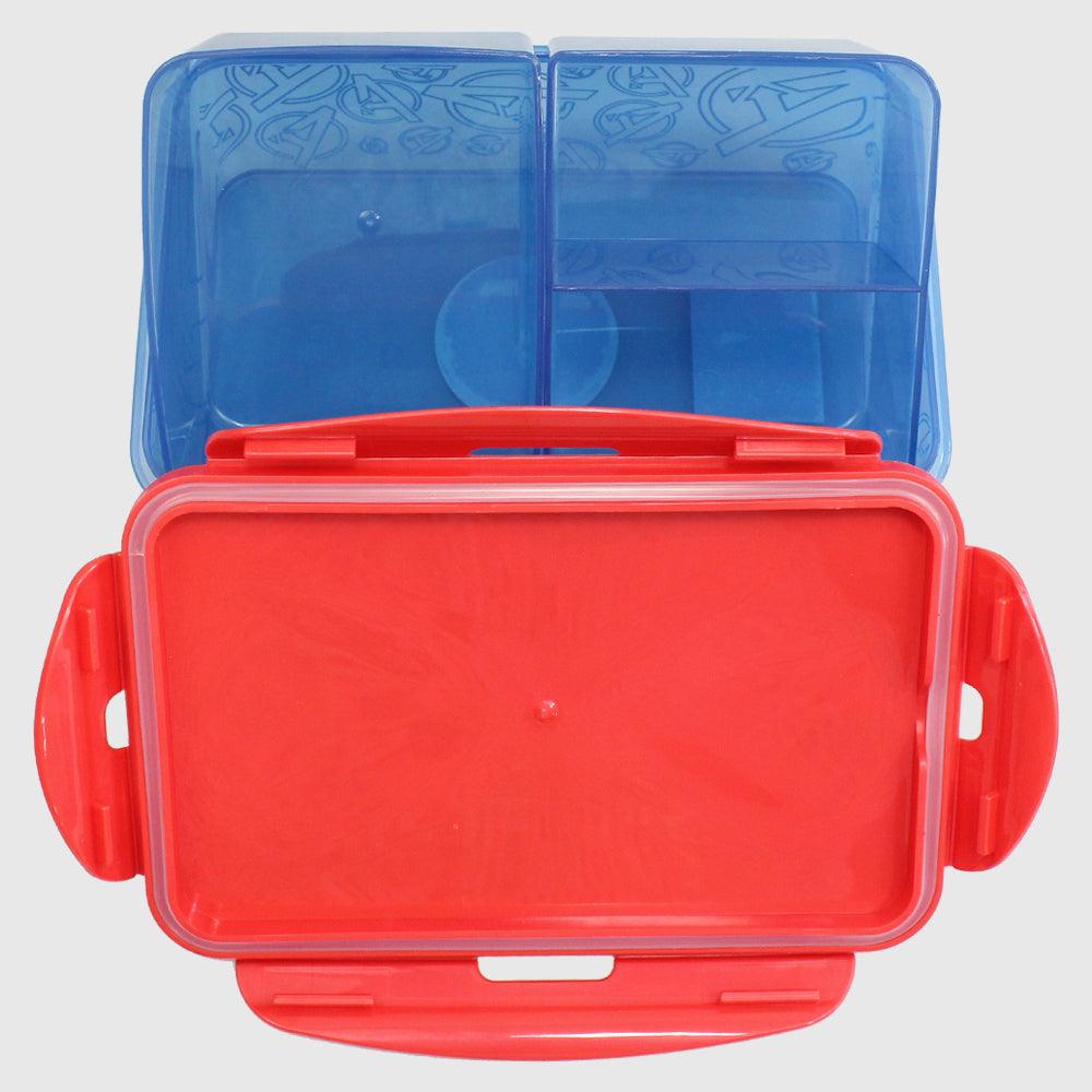 Stor Avengers Rectangular Food Container with Removable Compartments 1190 ML - Ourkids - Stor