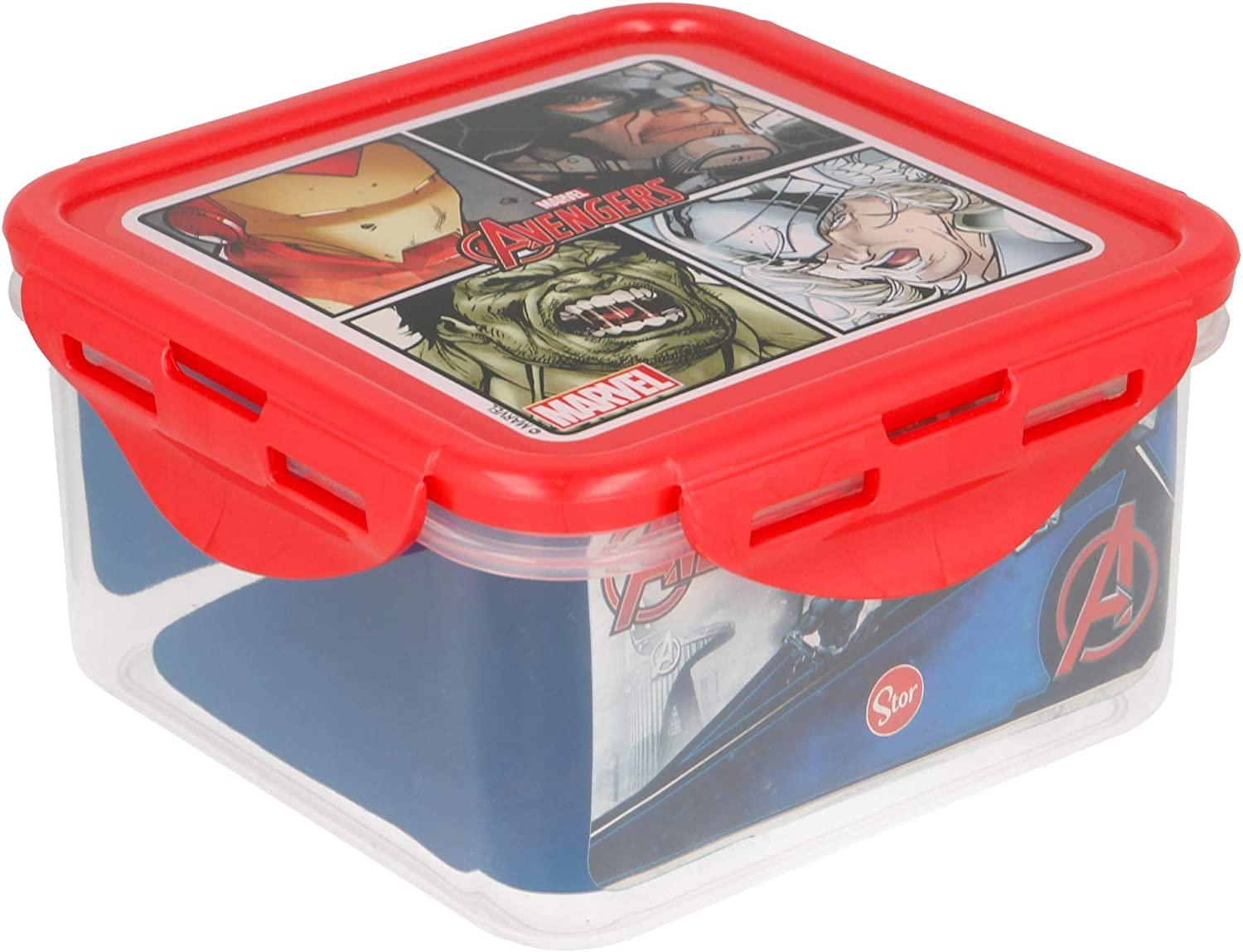 Stor Disney Avengers Square Lunch Box 730 ML - Ourkids - Stor