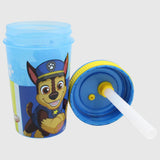 Stor Paw Patrol Leakproof Silicone Straw Tumbler 465 ML - Ourkids - Stor