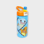 Stor Pokemon Sports Water Bottle with Straw and Built-in Handle 410ml - Ourkids - Stor