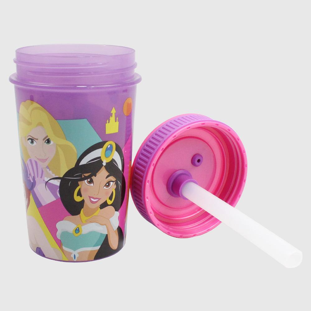 Stor Princess Leakproof Silicone Straw Tumbler 465 ML - Ourkids - Stor