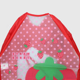 Strawberry Long-Sleeved Bib - Ourkids - Bella Bambino