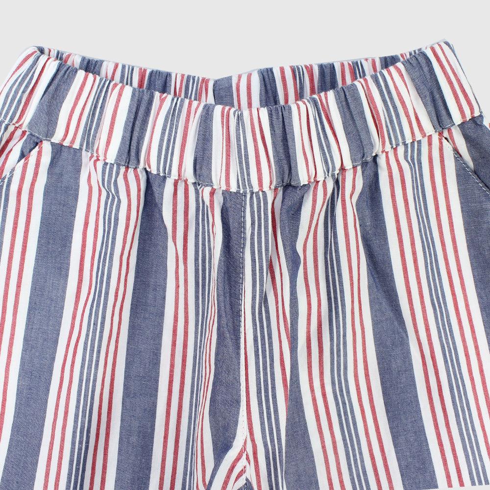 Striped Comfy Shorts - Ourkids - Pompelo