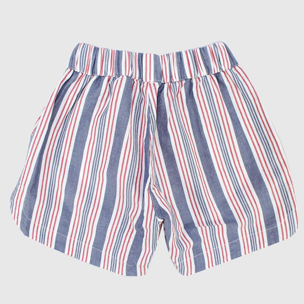 Striped Comfy Shorts - Ourkids - Pompelo