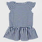 Striped Flowery Sleeveless Dress - Ourkids - Quokka