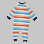 Striped Long-Sleeved Footless Onesie - Ourkids - Carter's