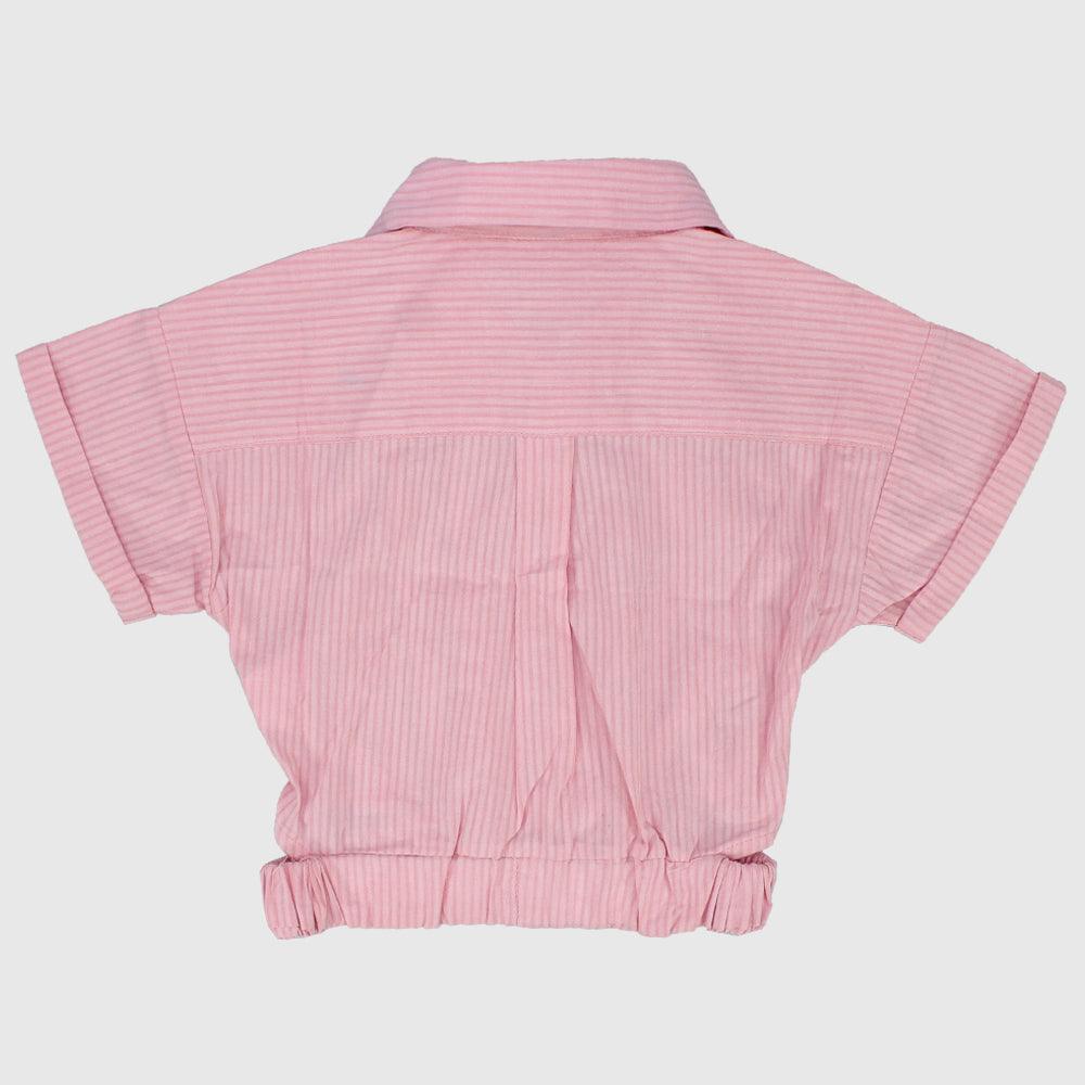 Striped Short-Sleeved Shirt - Ourkids - Solang