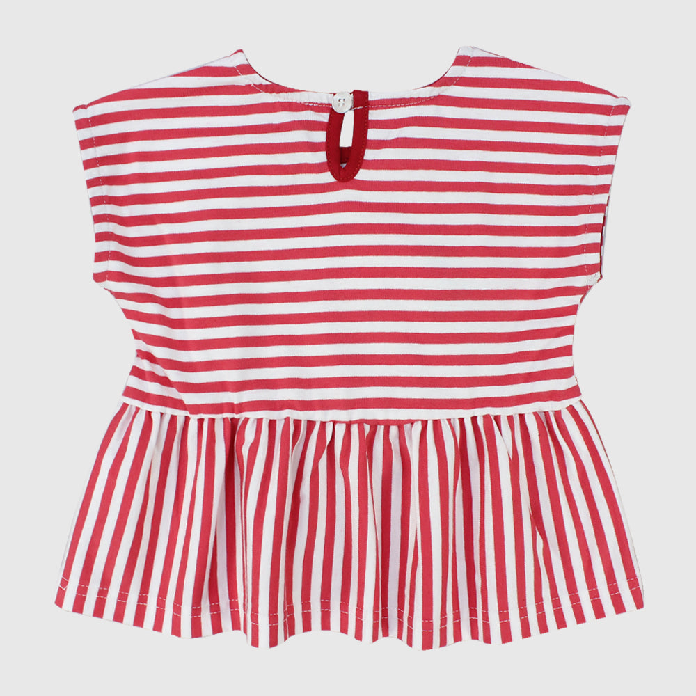 Striped Sleeveless Blouse - Ourkids - Quokka