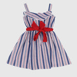 Striped Sleeveless Dress - Ourkids - Pompelo