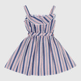 Striped Sleeveless Dress - Ourkids - Pompelo